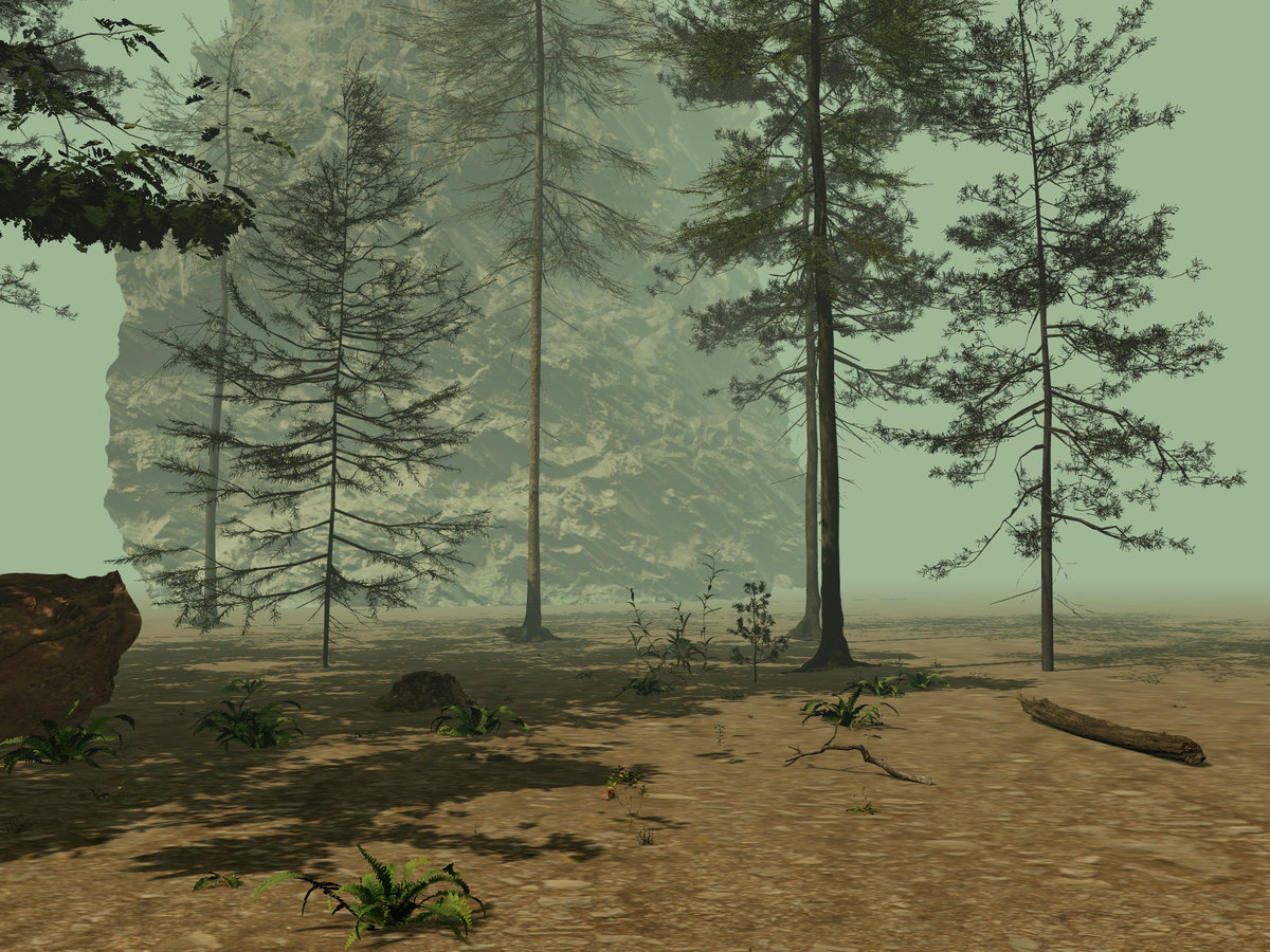 Photoscanned Forest Pack