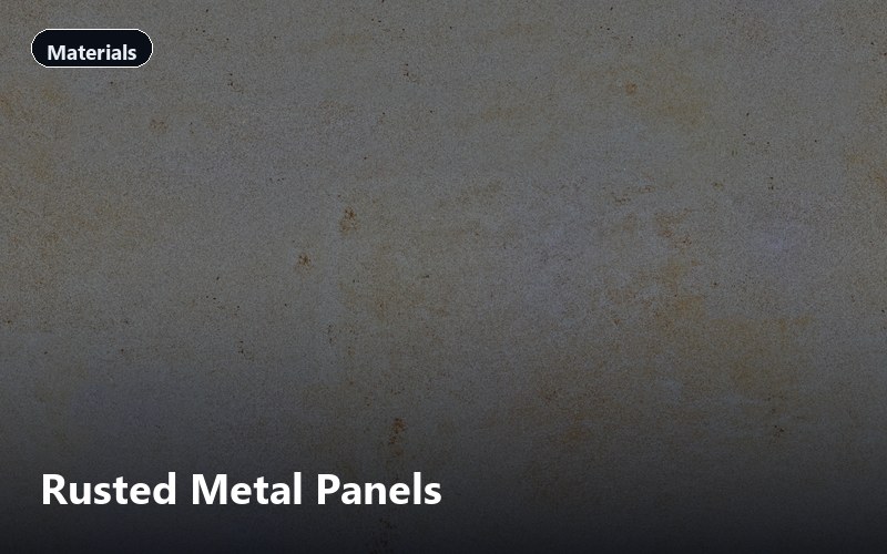 Rusted Metal Panels